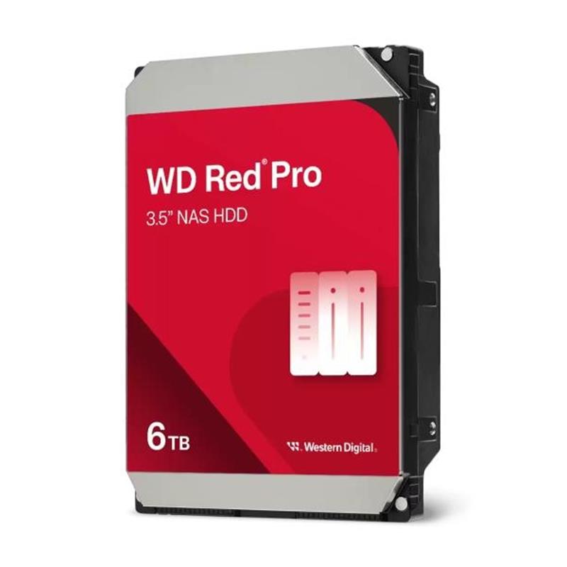 WD HD3.5 SATA3 6TB WD6005FFBX / 24x7 / NAS (Di) 256MB / 7200rpm / CMR