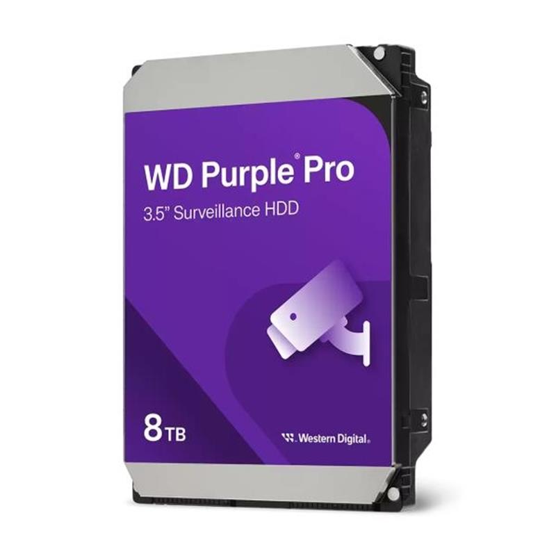 WD HD3.5 SATA3 8TB WD8002PURP / Surveillance (Di)