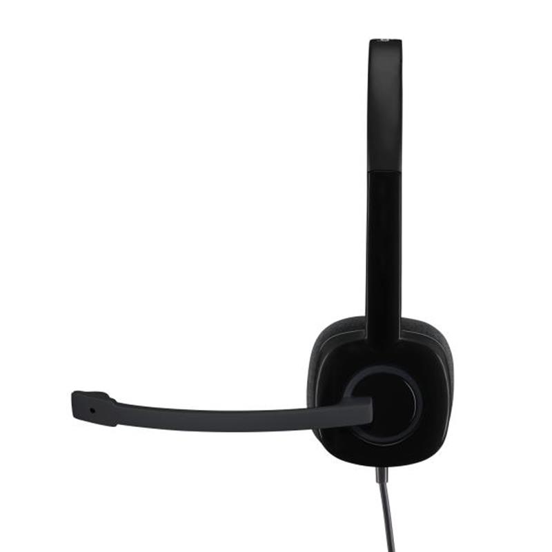 Logitech H151 Headset Hoofdband Zwart