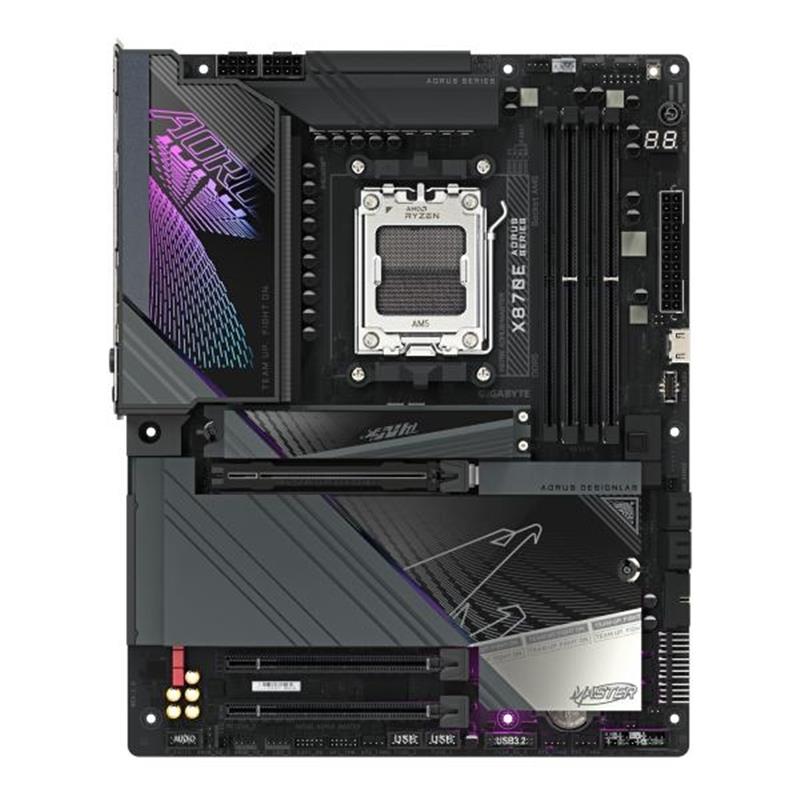 GIGABYTE X870E AORUS MASTER moederbord AMD X870 Socket AM5 ATX