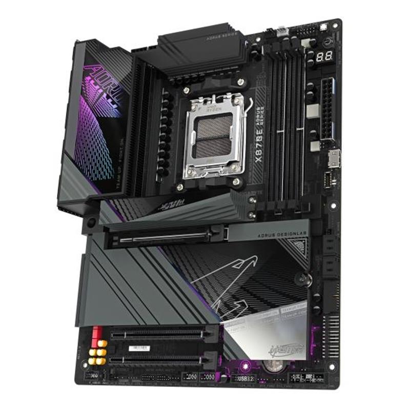 GIGABYTE X870E AORUS MASTER moederbord AMD X870 Socket AM5 ATX