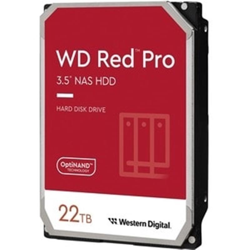 WD HD3.5 SATA3 22TB WD221KFGX / 24x7 / NAS (Di) 512MB / 7200rpm / CMR