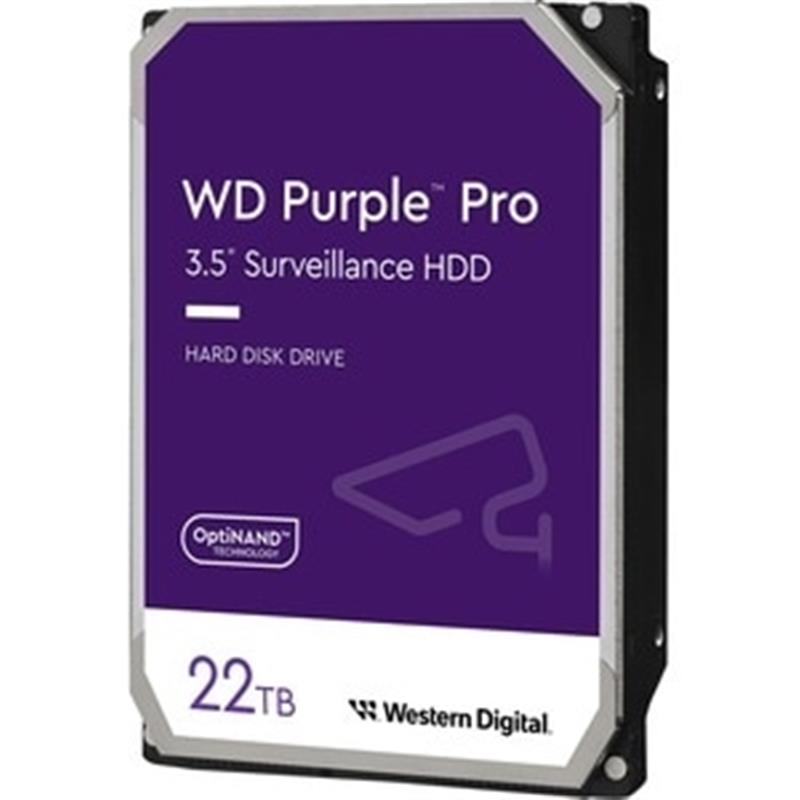 WD HD3.5 SATA3 22TB WD221PURP / Surveillance (Di)