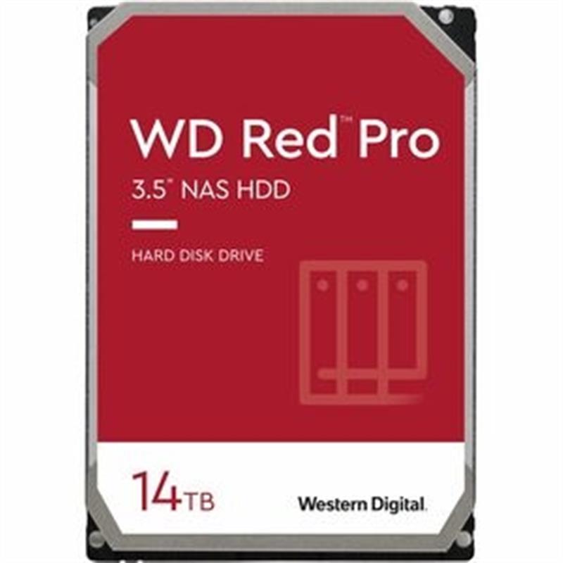 WD HD3.5 SATA3 14TB WD142KFGX / 24x7 / NAS (Di) 512MB / 7200rpm / CMR