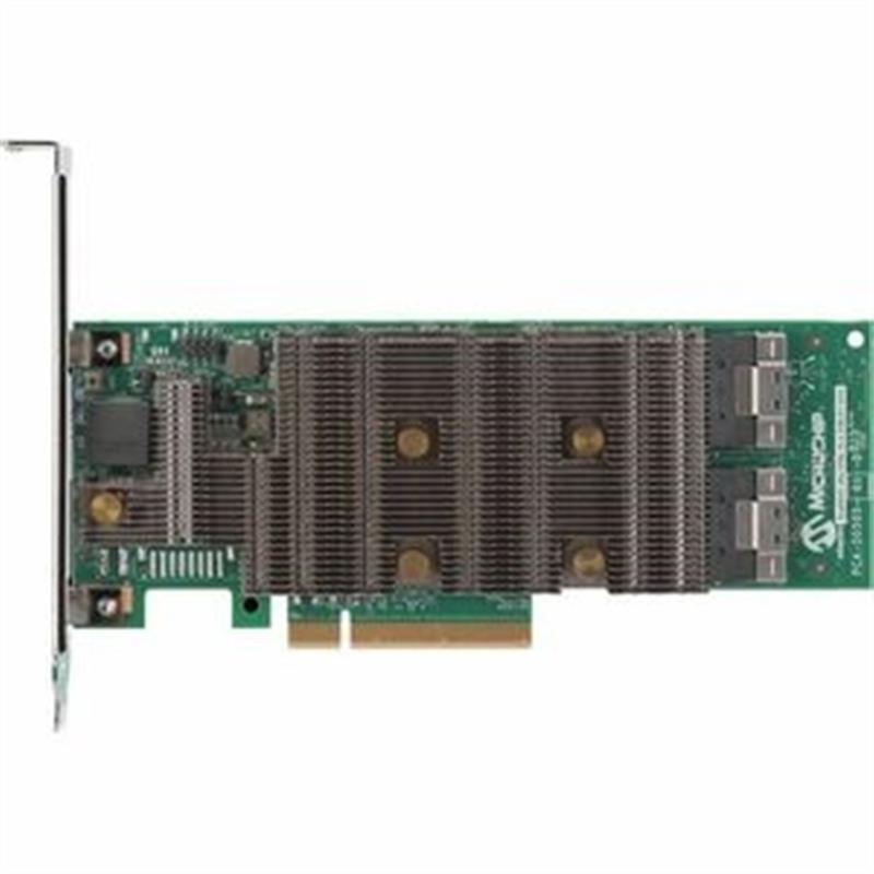 Adaptec SmartRAID 3204-8i 4GB SAS/NVMe 8 Port PCIe x8 24 Gbps Low Profile