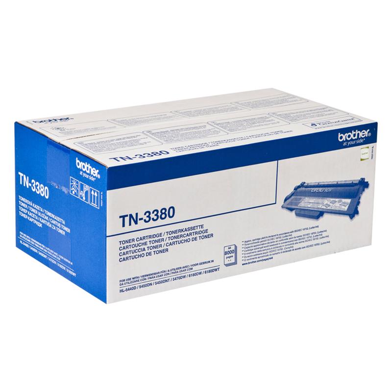 Brother TN-3380 tonercartridge Origineel Zwart 1 stuk(s)