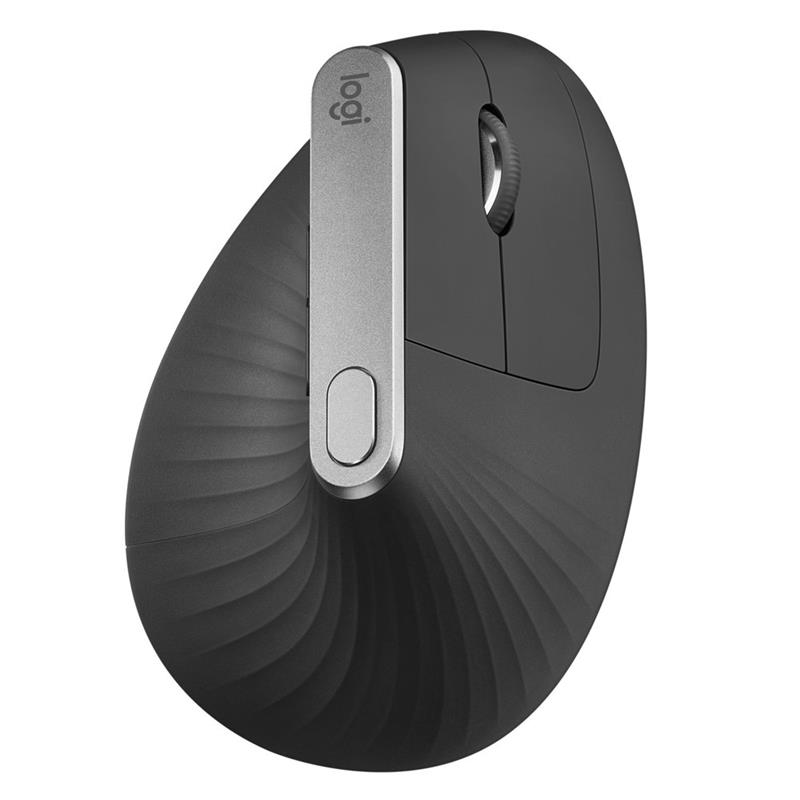 Logitech MX Vertical Advanced Ergonimic muis RF draadloos + Bluetooth Optisch 4000 DPI Rechtshandig
