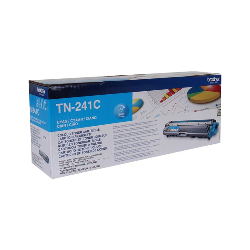 Brother TN-241C tonercartridge Origineel Cyaan 1 stuk(s)