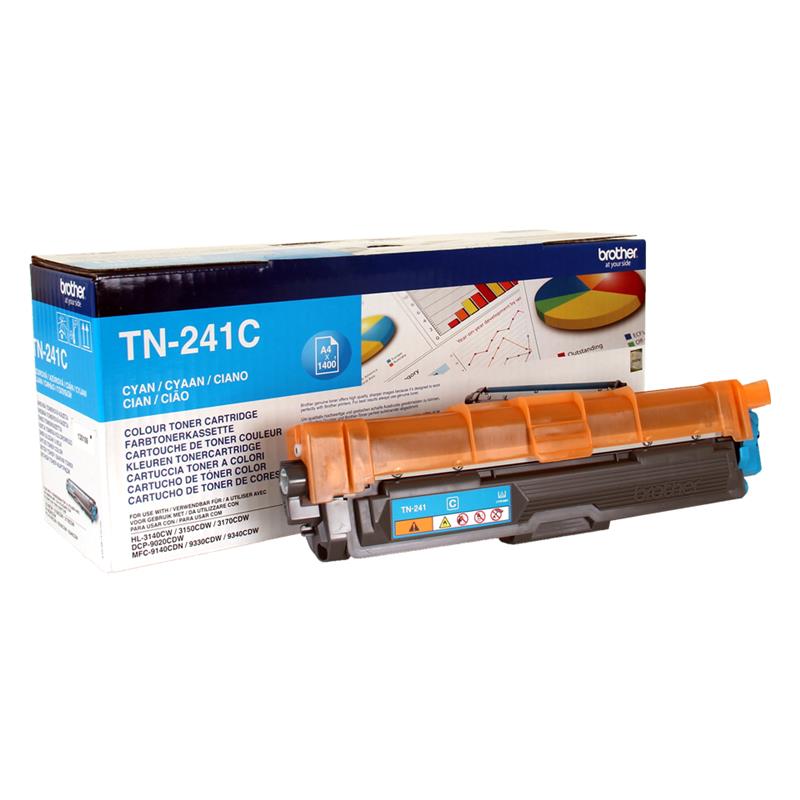 Brother TN-241C tonercartridge Origineel Cyaan 1 stuk(s)