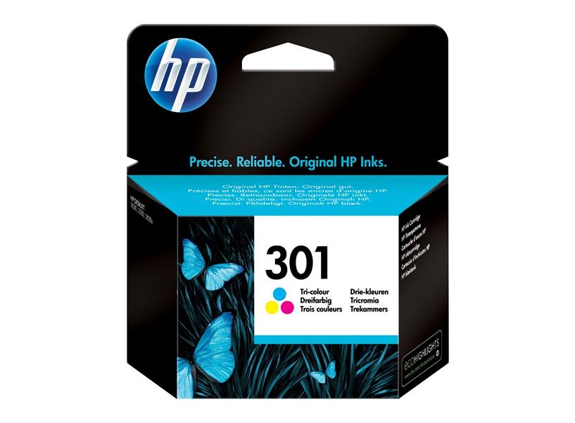 HP 301 Origineel Cyaan, Magenta, Geel 1 stuk(s)