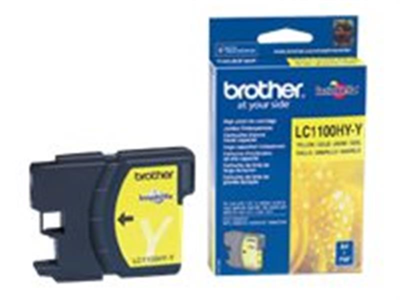 Brother LC-1100HYY Ink Cartridge Origineel Geel 1 stuk(s)