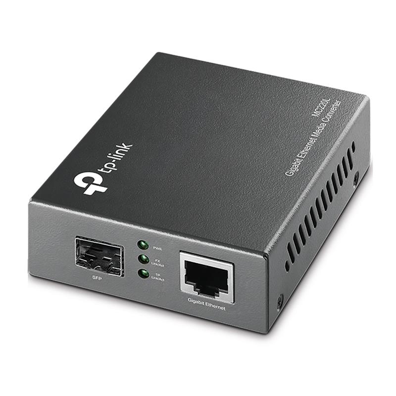 TP-LINK Gigabit SFP Media Converter netwerk media converter