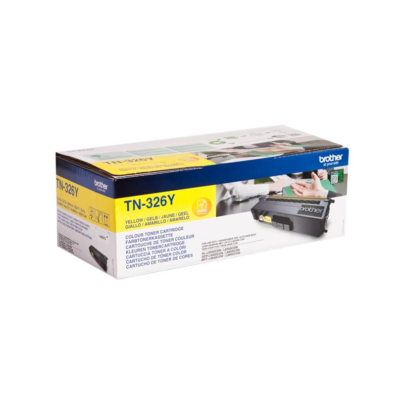 Brother TN-326Y tonercartridge Origineel Geel 1 stuk(s)