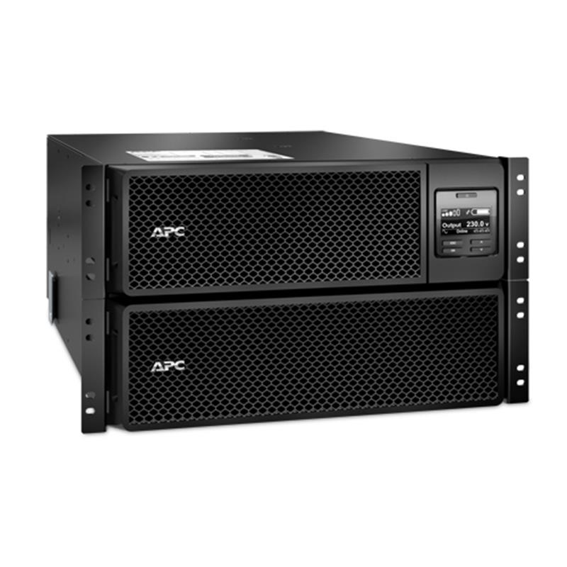 APC Smart-UPS On-Line 10KVA noodstroomvoeding 6x C13, 4x C19, hardwire 1 fase uitgang, rackmountable, Embedded NMC