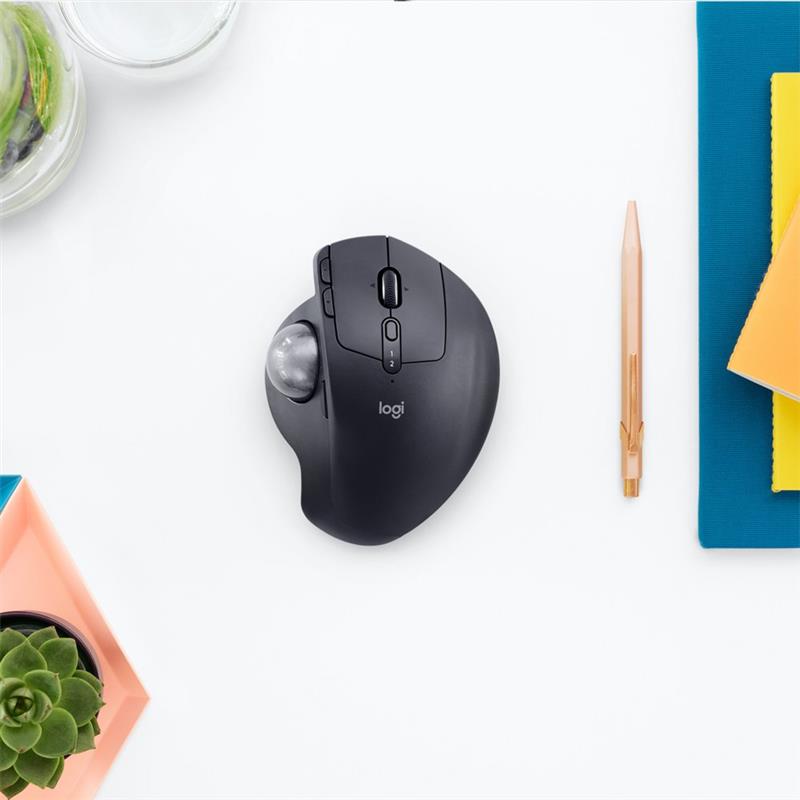 Logitech MX Ergo muis RF draadloos + Bluetooth Trackball 440 DPI Rechtshandig