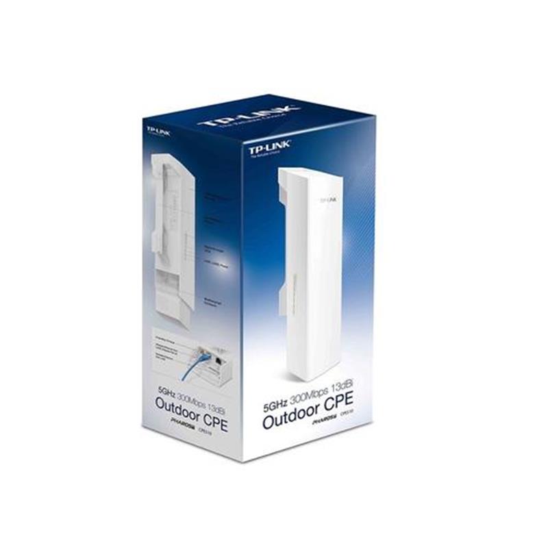 TP-LINK CPE510 draadloos toegangspunt (WAP) 300 Mbit/s Power over Ethernet (PoE) Wit