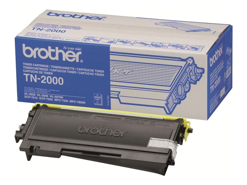 Brother TN2000 Origineel Zwart 1 stuk(s)