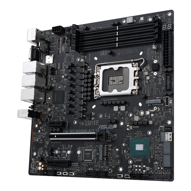 ASUS PRO WS W680M-ACE SE Intel W680 LGA 1700 micro ATX