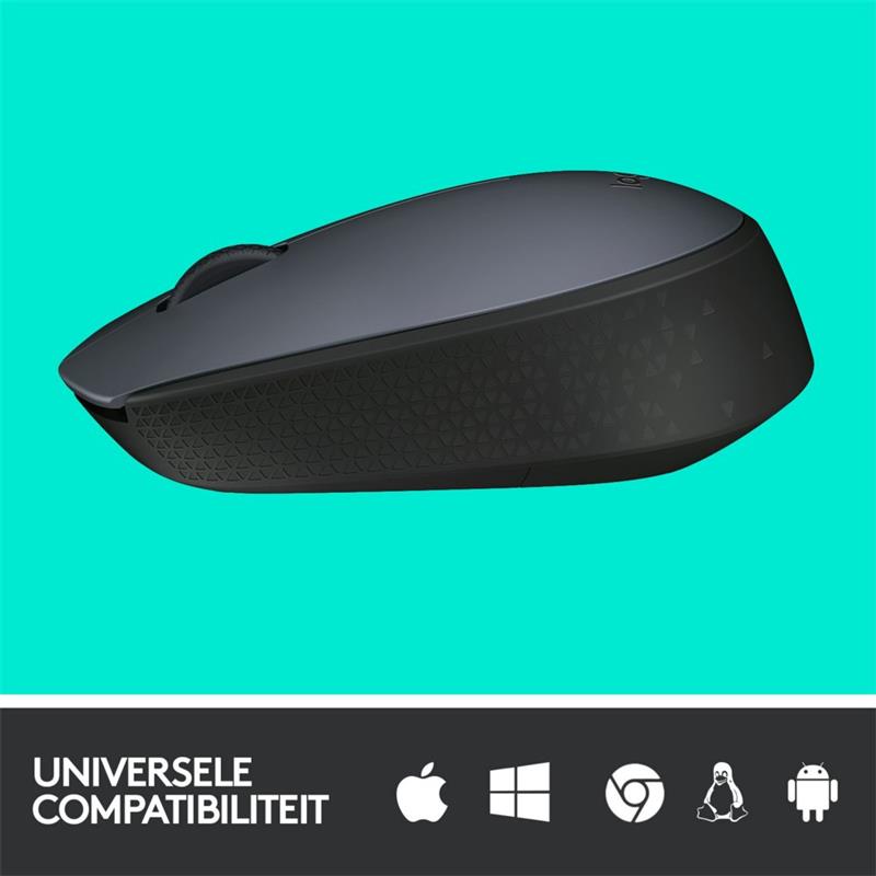 Logitech M170 muis RF Draadloos Optisch 1000 DPI Ambidextrous