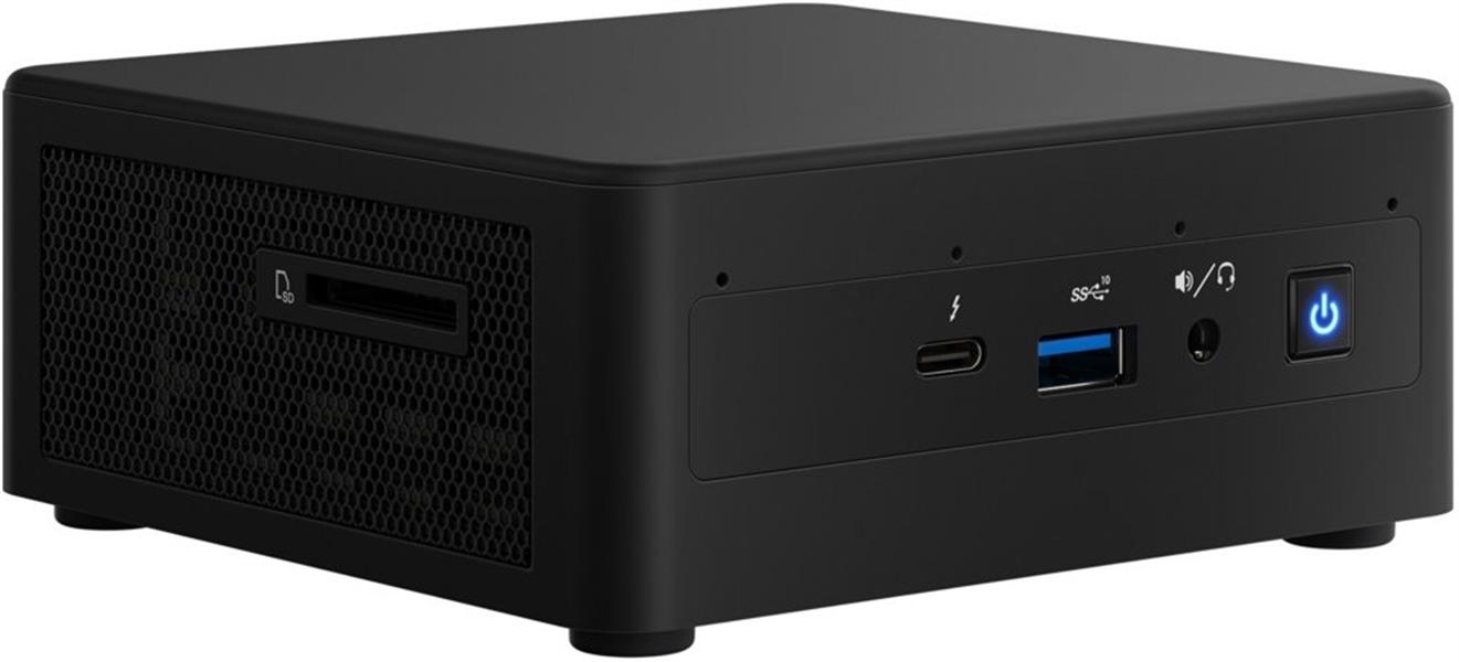 Intel NUC 11 Performance UCFF Zwart i7-1165G7