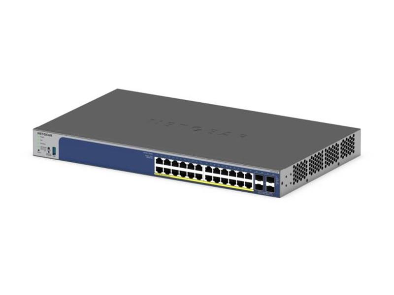 NETGEAR GS728TXP L2/L3 10G Ethernet (100/1000/10000) Power over Ethernet (PoE) Zwart