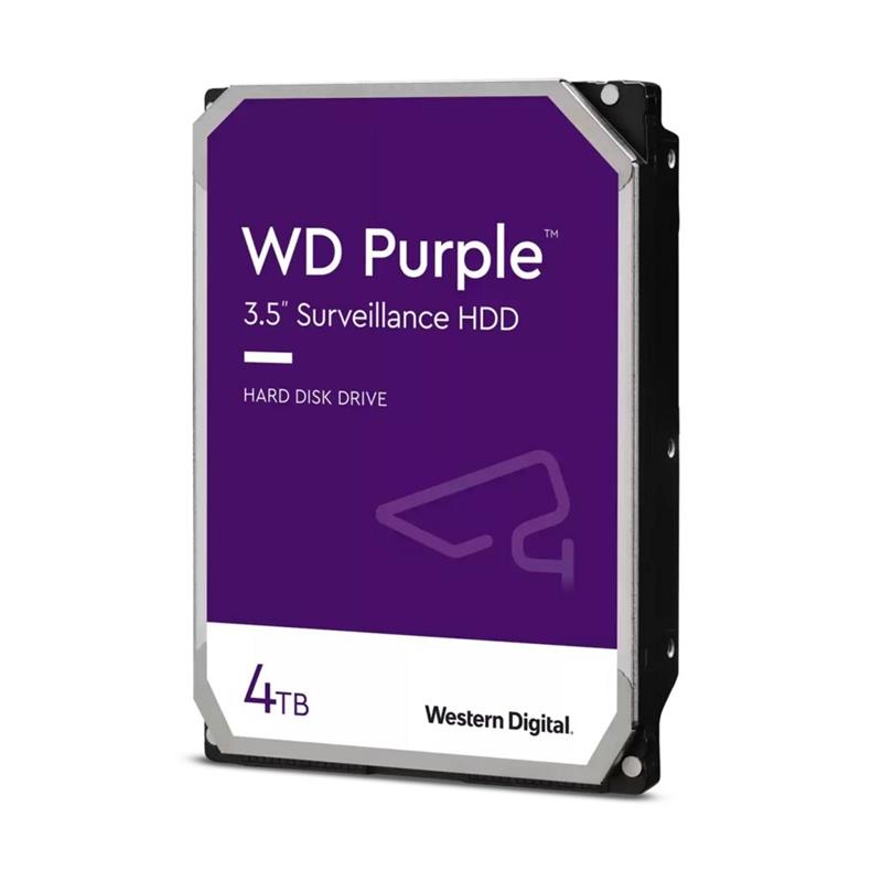 Western Digital WD PURPLE 4 TB HDD 3 5 SATA3 5400RPM 256MB