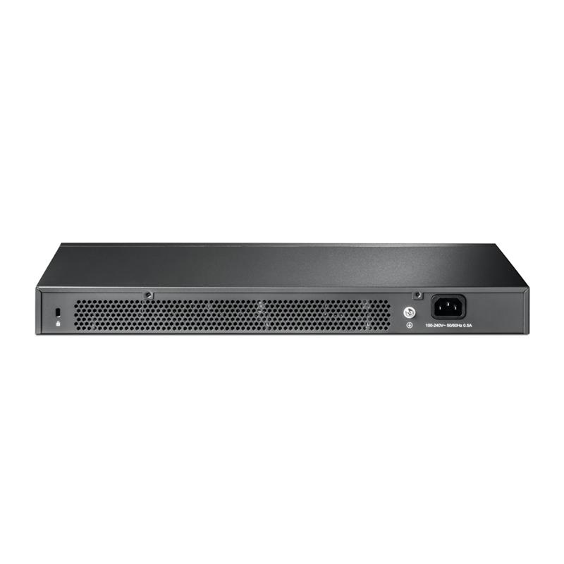 TP-Link TL-SG3428 netwerk-switch Managed L2/L3 Gigabit Ethernet (10/100/1000) 1U Zwart