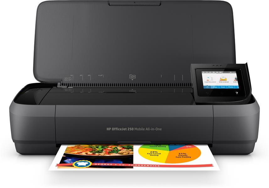 HP OfficeJet 250 Thermische inkjet 4800 x 1200 DPI 10 ppm A4 Wi-Fi