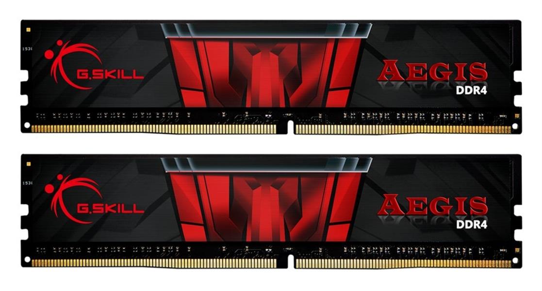 G.Skill DDR4 RAM 16GB (2x8GB Dual-Kit) PC3200 CL16 16GIS  Aegis black (Intel optimiert)