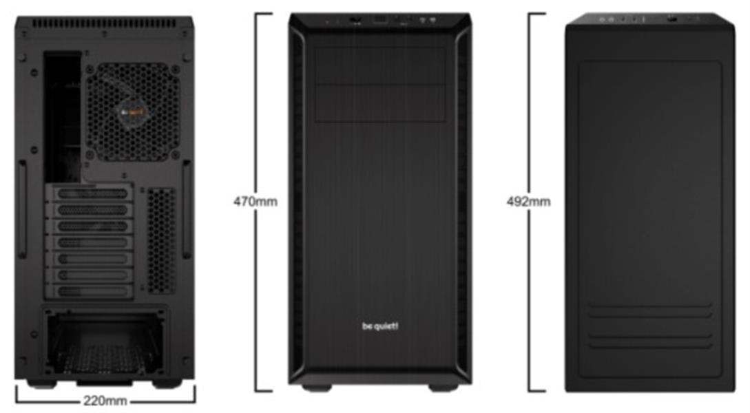 be quiet! Pure Base 600 Midi Tower Zwart