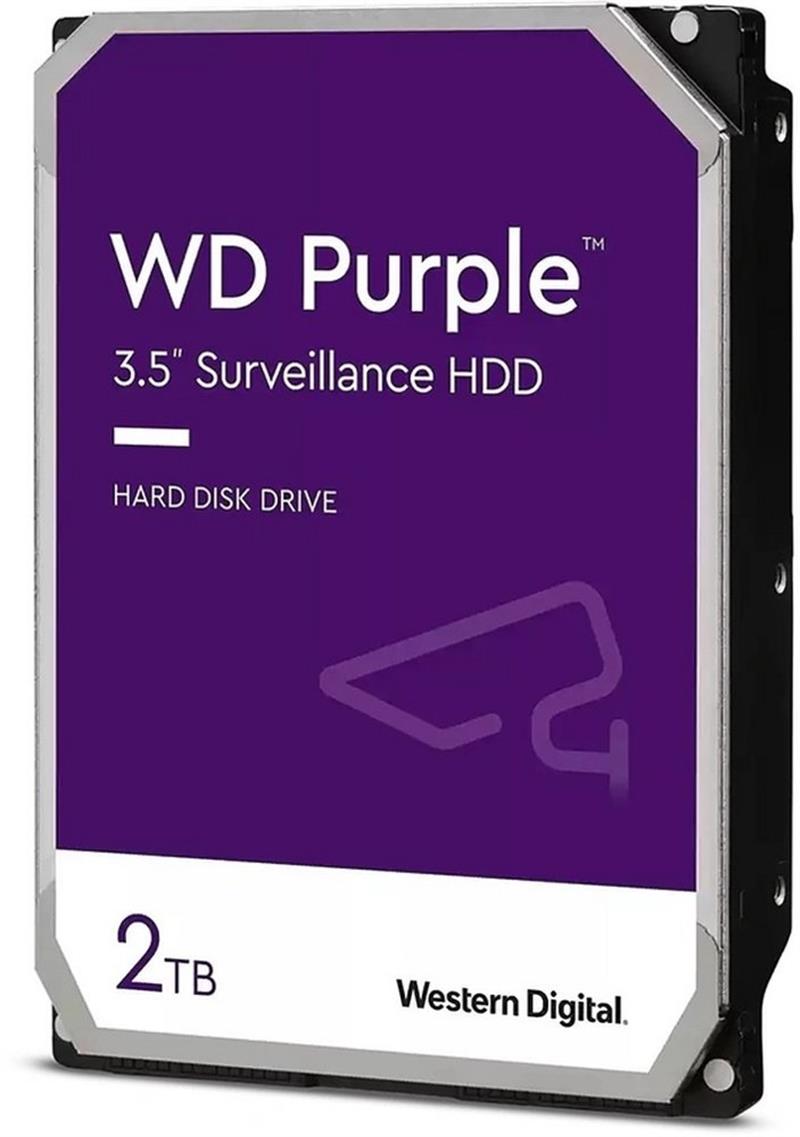 Western Digital WD Purple 2 TB 3 5 4K 24x7 SATA3 5400 RPM 256 MB 175 MB s