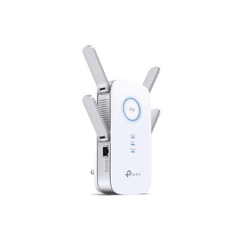 TP-LINK RE650 Netwerkzender 10,100,1000 Mbit/s Wit