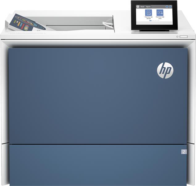 HP Color LaserJet Enterprise 6700dn printer, Print, USB-poort voorzijde; Optionele high-capacity laden; Touchscreen; TerraJet-cartridge