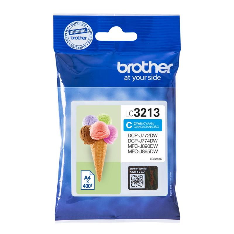 Brother LC-3213C inktcartridge Origineel Cyaan