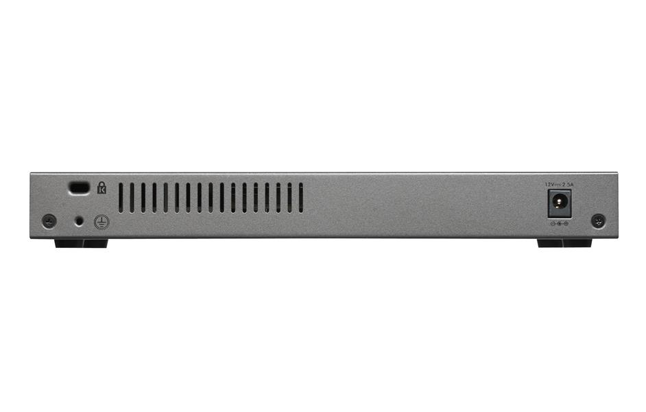 Netgear GS110EMX Managed L2 10G Ethernet (100/1000/10000) Zwart