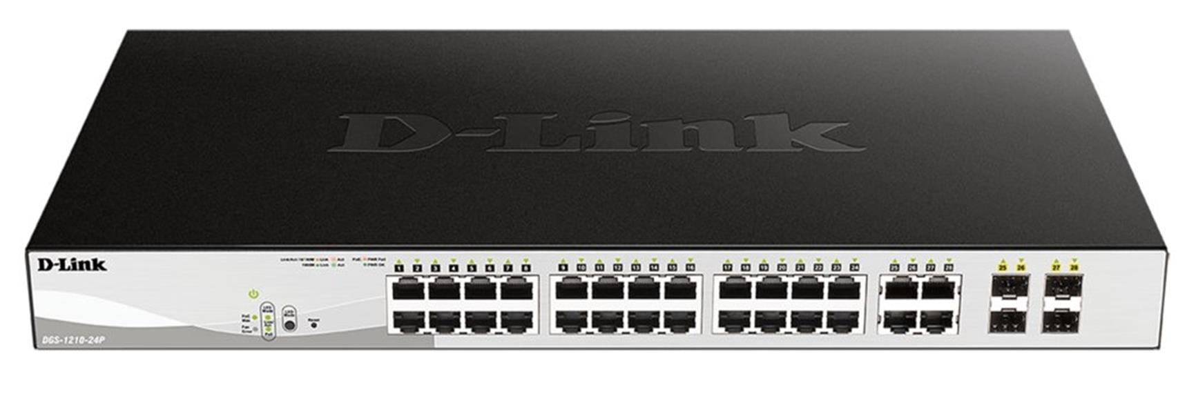 D-Link DGS-1210-16 netwerk-switch Managed L2 Zwart