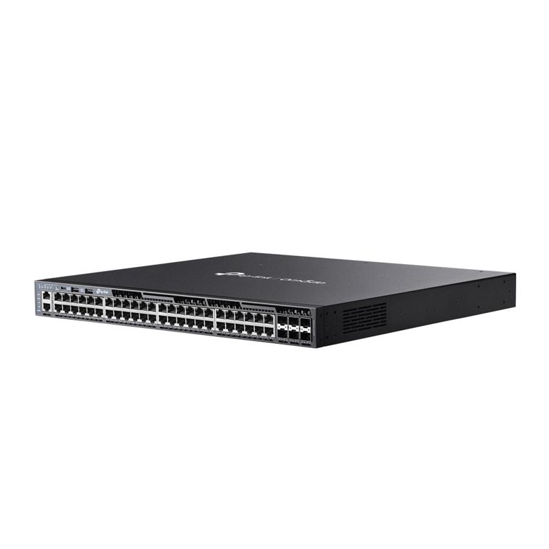 TP-Link Omada SG6654XHP netwerk-switch Managed L3 Gigabit Ethernet (10/100/1000) Power over Ethernet (PoE) 1U Zwart