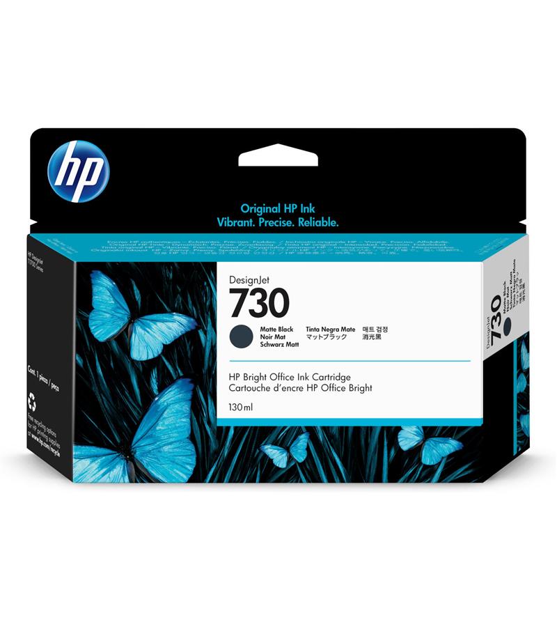 HP 730 Origineel Mat Zwart