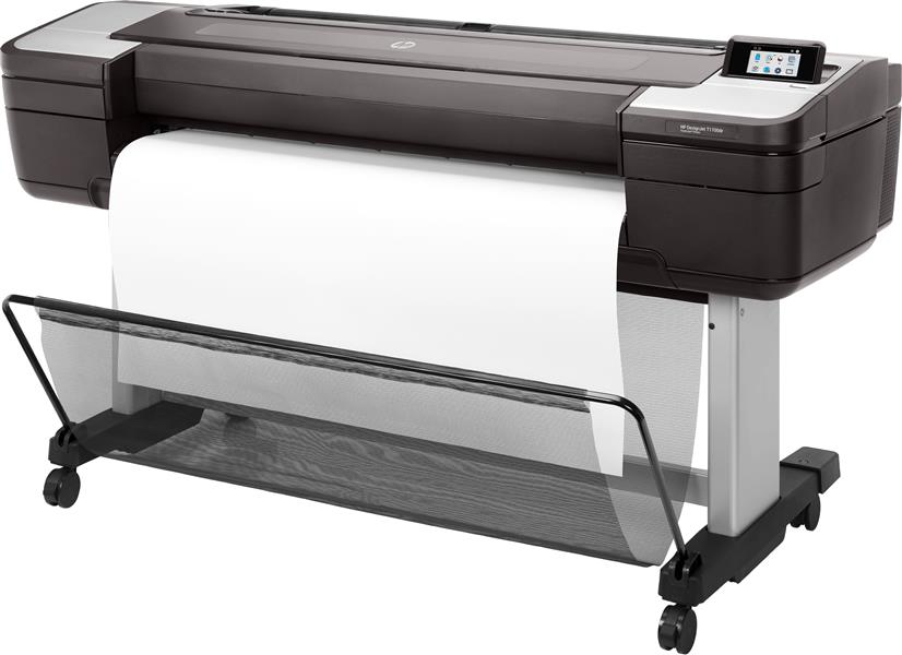 HP Designjet T1700dr 44-in PostScript grootformaat-printer Kleur 2400 x 1200 DPI Thermische inkjet 1118 x 1676