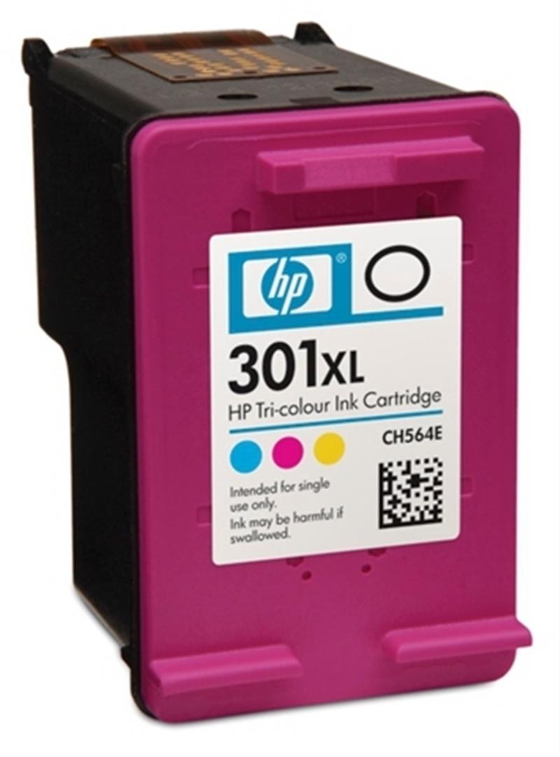 HP 301XL Origineel Cyaan, Magenta, Geel 1 stuk(s)