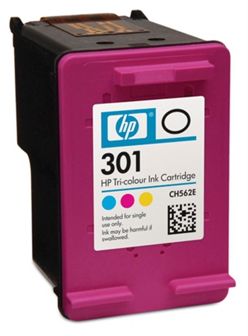 HP 301 Origineel Cyaan, Magenta, Geel 1 stuk(s)