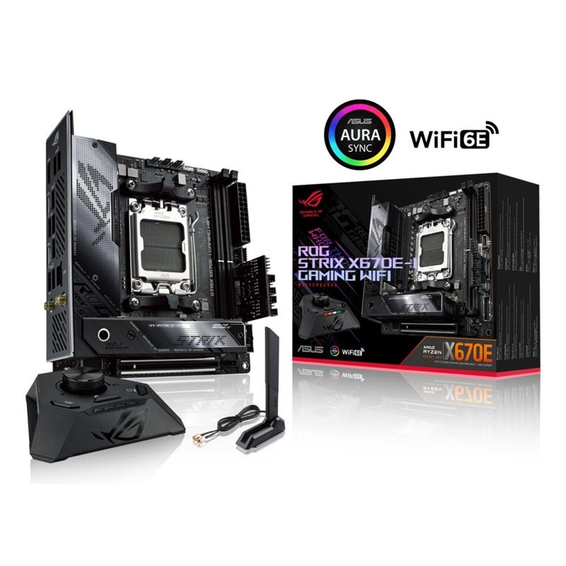 ASUS ROG STRIX X670E-I GAMING WIFI AMD X670 Socket AM5 mini ITX