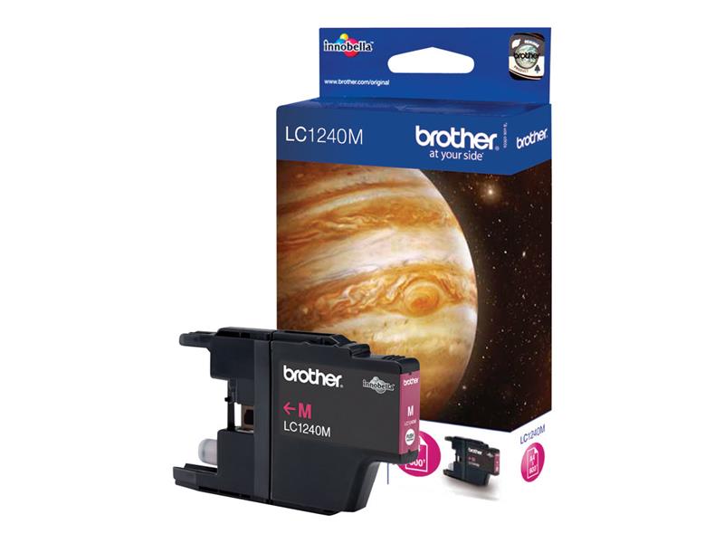 Brother LC-1240M inktcartridge Origineel Magenta 1 stuk(s)