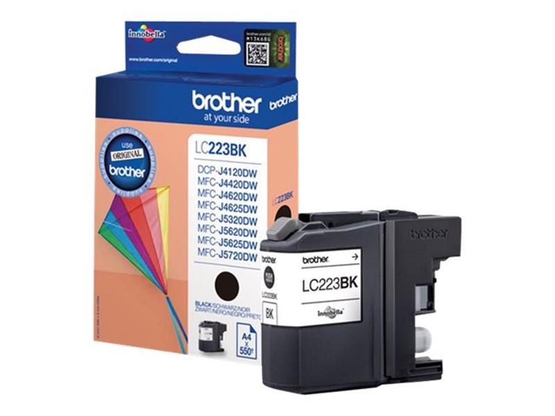 Brother LC-223BK inktcartridge Origineel Zwart 1 stuk(s)