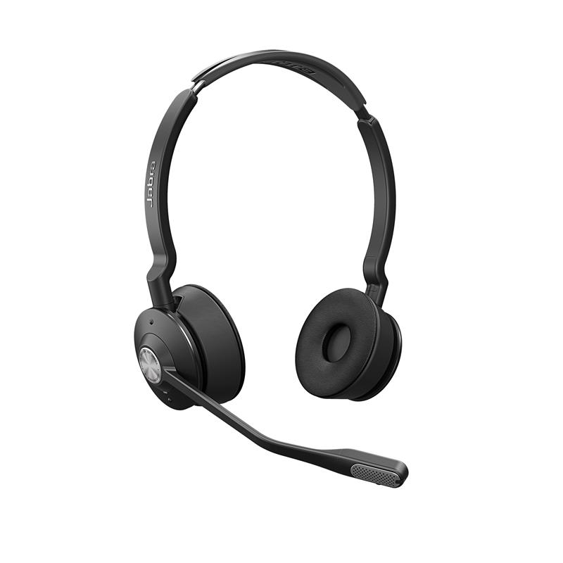 Jabra Engage 75 Stereo Headset Draadloos Hoofdband Kantoor/callcenter Bluetooth Zwart