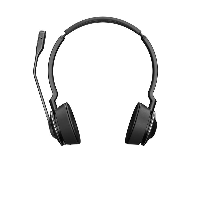 Jabra Engage 75 Stereo Headset Draadloos Hoofdband Kantoor/callcenter Bluetooth Zwart