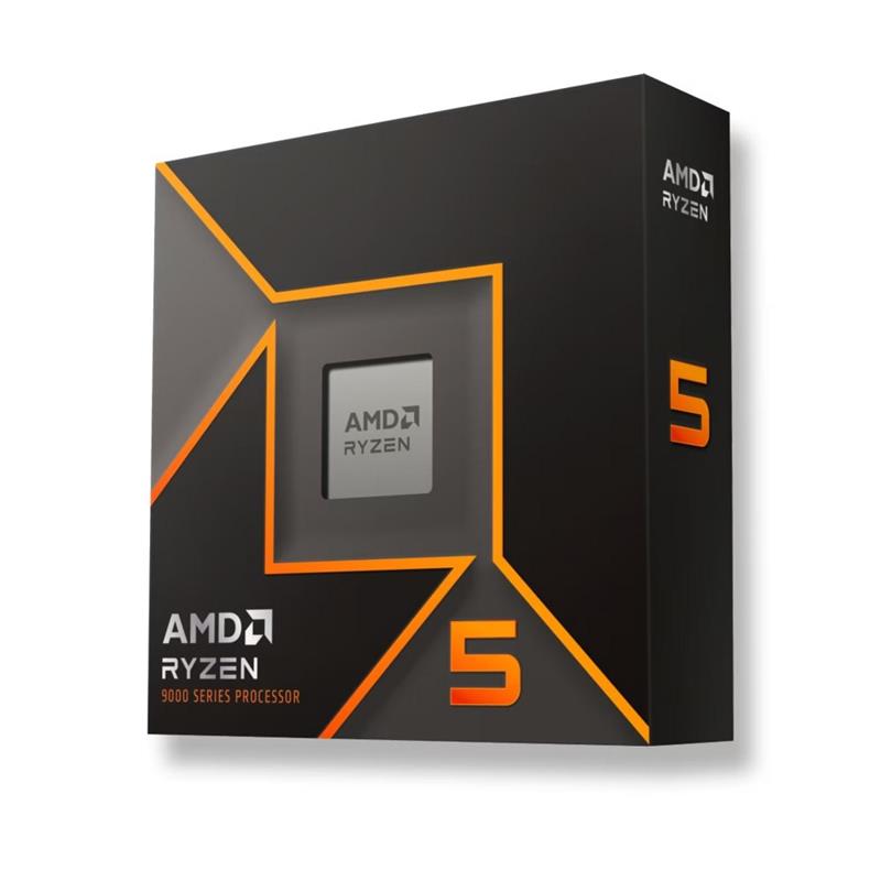 CPU AMD RYZEN 5  9600X / AM5 / WOF AMD Ryzen 5 9600X (6/12x 3,9 GHz) AM5 38MB 65W