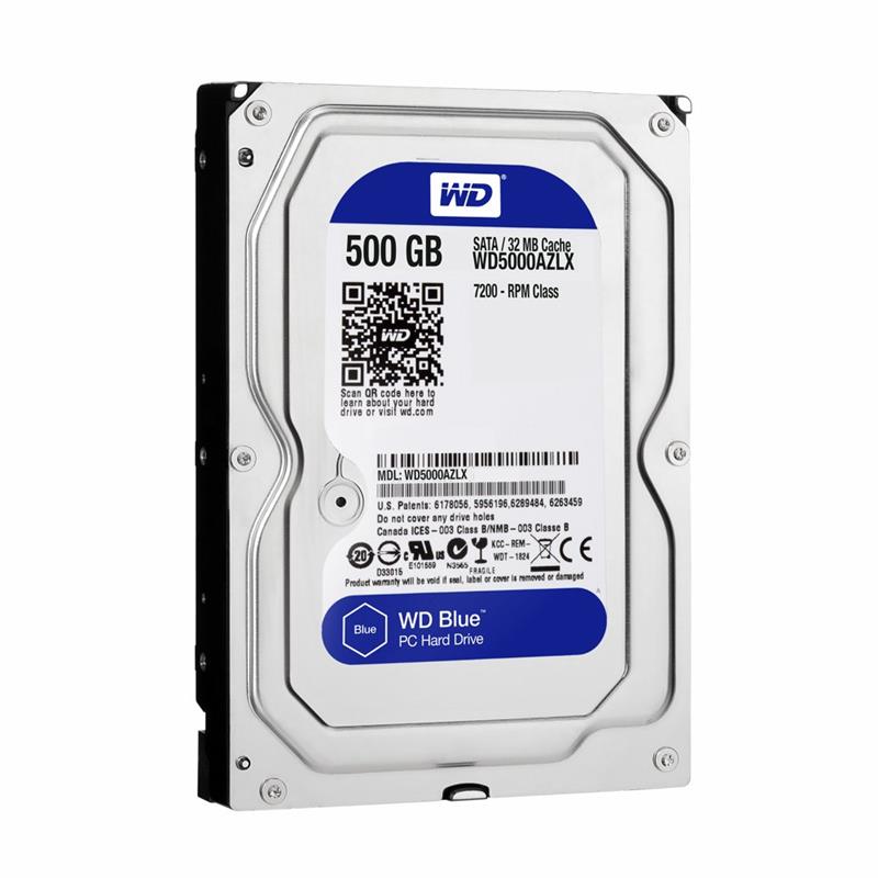 WD HD3.5 SATA3 500GB WD5000AZLX / 7.2k Blue (Di)