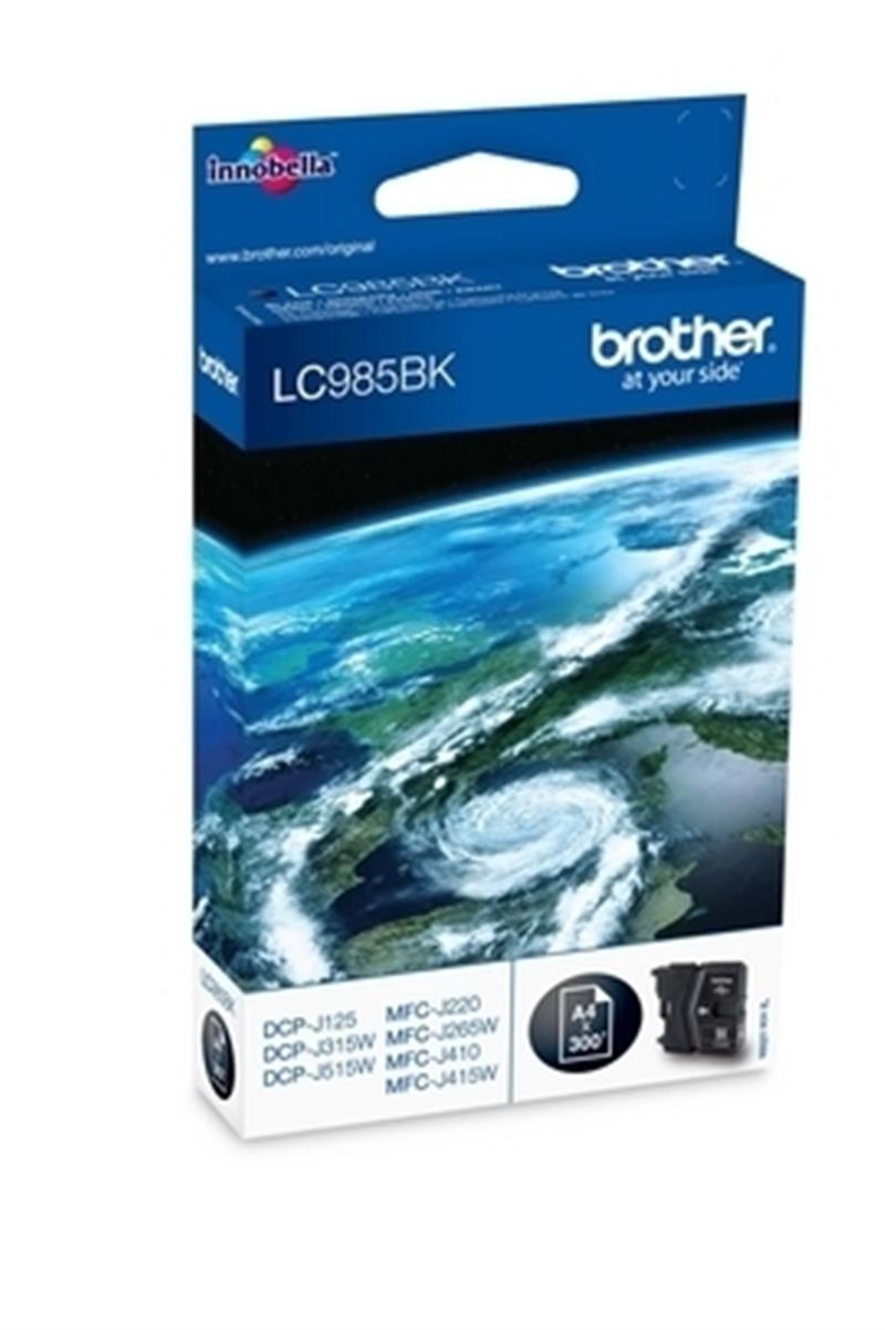 Brother LC985BK Origineel Zwart 1 stuk(s)