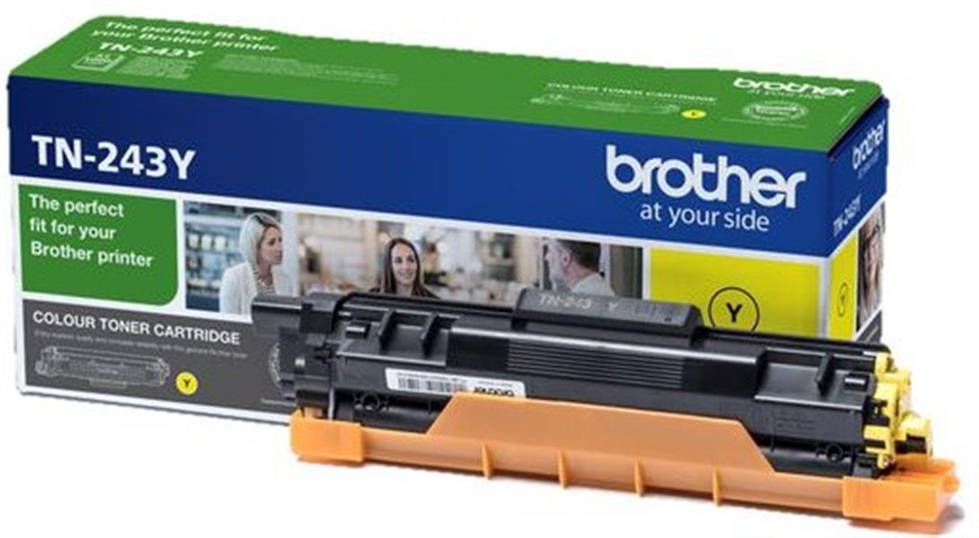 Brother TN-243Y tonercartridge 1 stuk(s) Origineel Geel